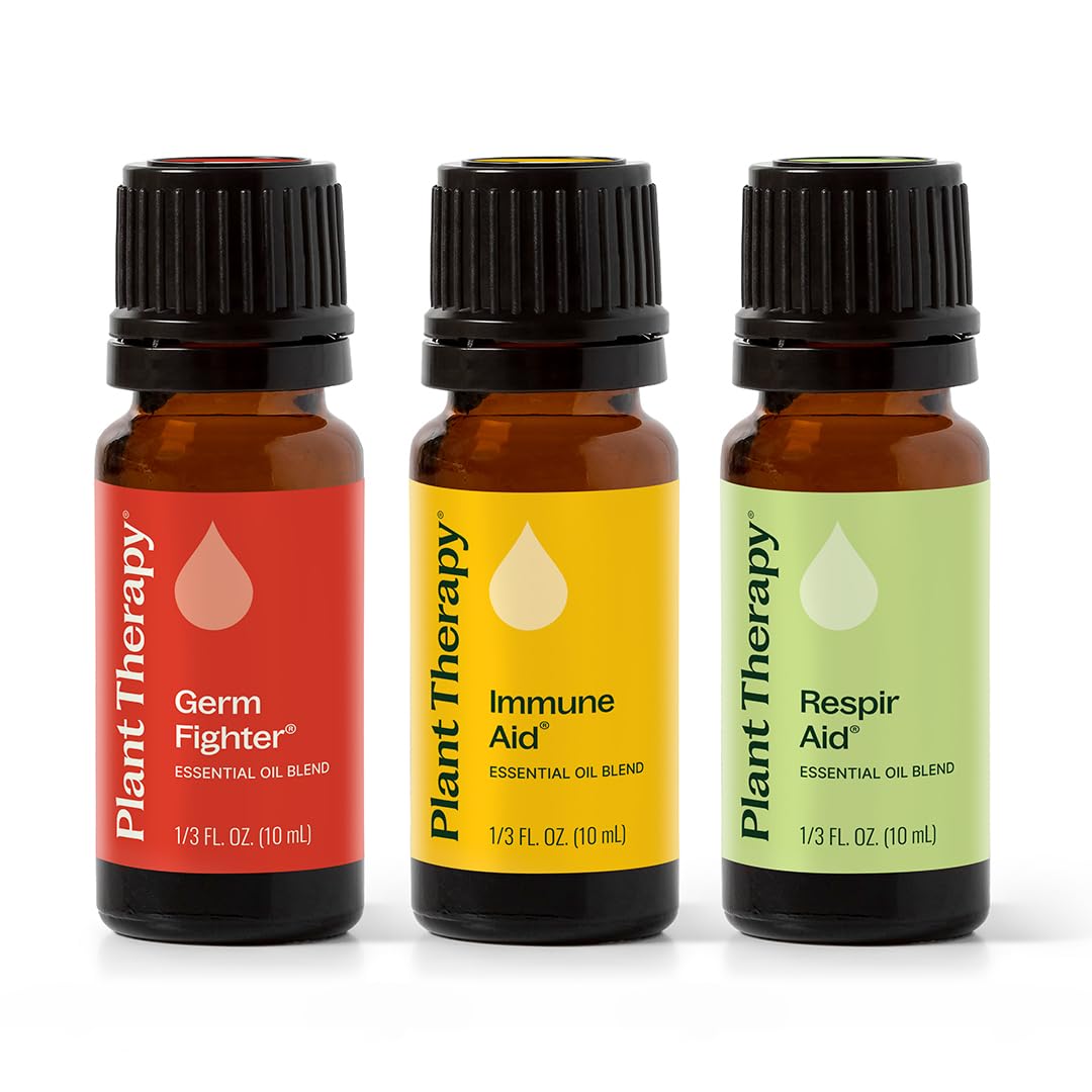 Amazon.com: Plant Therapy Wellness Essential Oil Set 3-Pack of 10